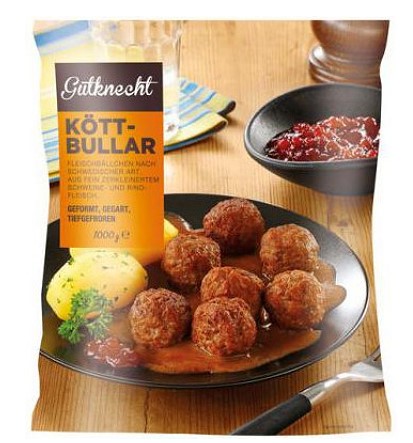 Lidl hat aus Verbraucherschutzgründen die Hackbällchen zunächst aus dem Handel genommen. Bild: Hersteller