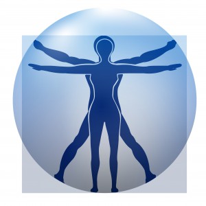 leonardo da vinci / Proportionsstudie / mann und frau