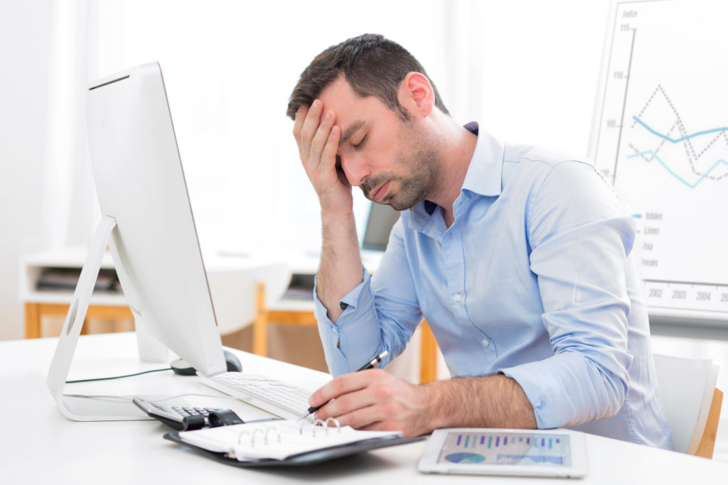 Spezielles Online-Training der Barmer GEK soll bei psychischen Problemen wie Stress oder Burnout helfen. (Bild: Production Perig/fotolia.com)