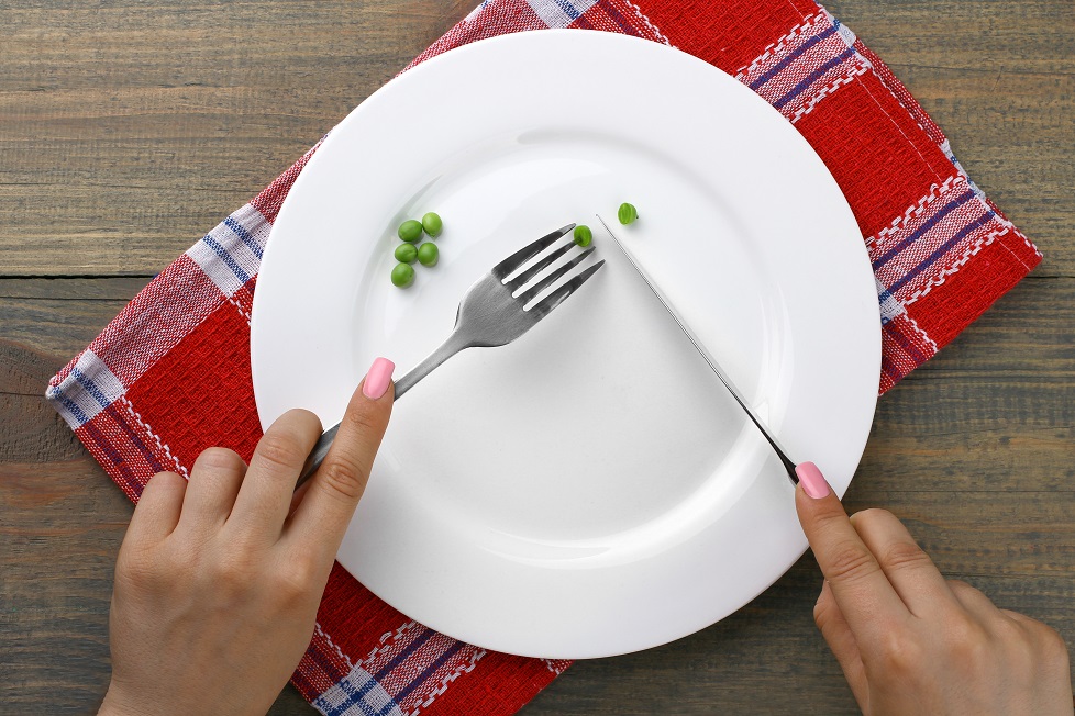 Kleine Teller helfen bei einer Diät. Bild: Studio KIVI - fotolia