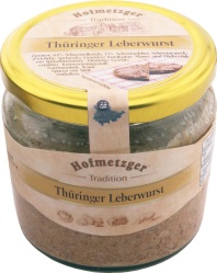 Aufgrund des Nachweises von Glasscherben wurde eine Rückrufaktion für die Hofmetzger Thüringer Leberwurst gestartet. (Bildquelle: www.lebensmittelwarnung.de)