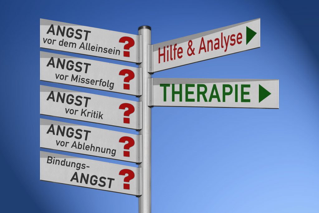 Unterschiedliche Therapieformen können ein Weg aus der Angst sein. Bild: kamasigns - fotolia