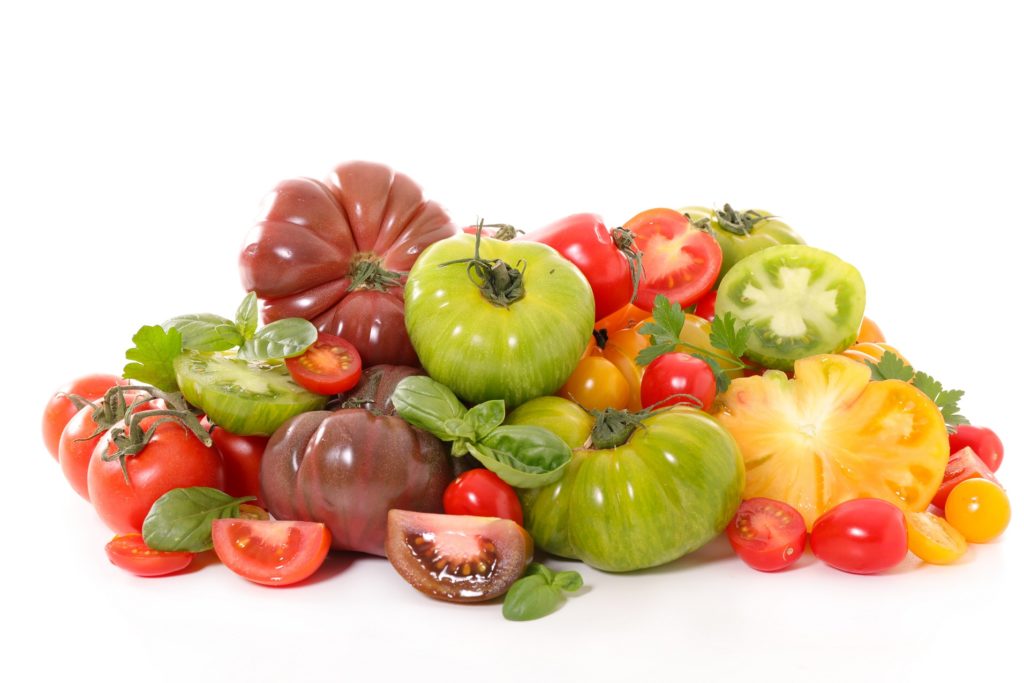 assorted variety tomato