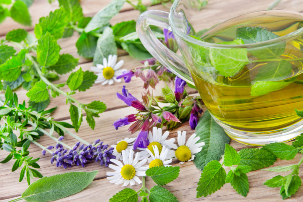 Verschiedene Heilpflanzen wie Melisse oder Baldrian können eine gute Unterstützung bei der Behandlung bieten. ( PhotoSG/fotolia.com) 