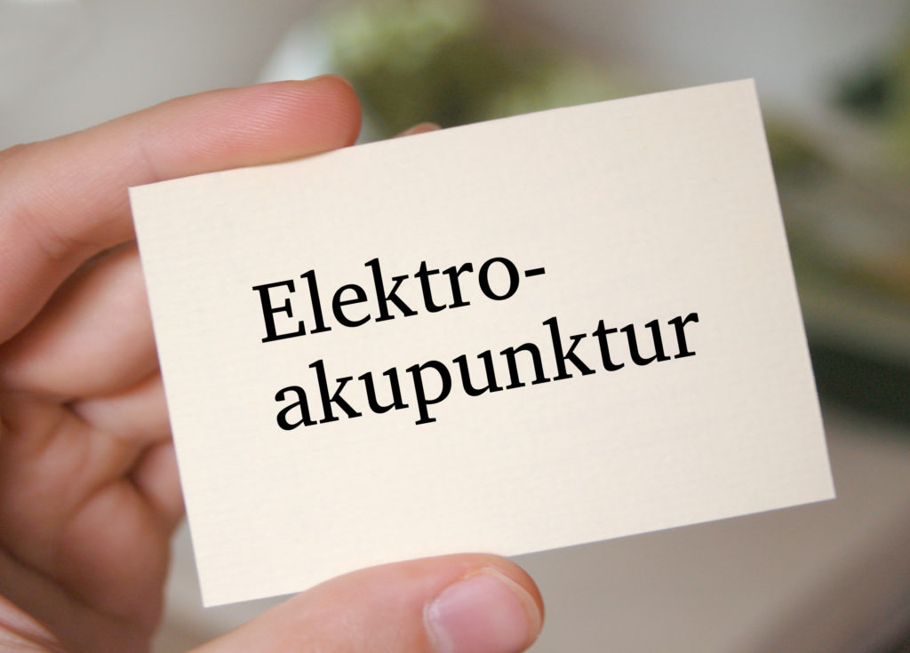 Elektroakupunktur kann Schmerzen lindern. Bild: thingamajiggs - fotolia