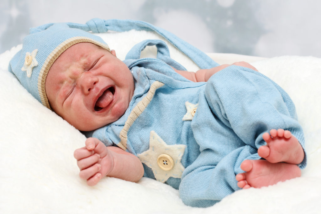 Forscher haben herausgefunden, dass chinesische Babys melodischer weinen als deutsche. Das hat damit zu tun, dass die Mütter der asiatischen Kinder eine tonale Sprache sprechen. (Bild: allari/fotolia.com)