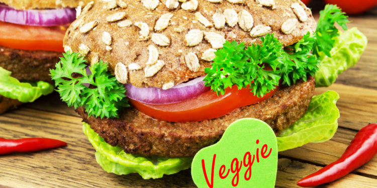 Vegetarischer Burger.