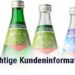 Wegen des Nachweises von Glasscherben in einem Mineralwasser werden sämtliche Produkte der Firma Steigerwald Mineralbrunnen zurückgerufen. (Bild: www.steigerwald-mineralbrunnen.de)