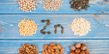 Vegetarier können ihren Bedarf an Zink gut über Nüsse, Vollkorngetreide, Hülsenfrüchte und Samen decken. (Bild: ratmaner/fotolia.com)