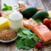 Selection of healthy food on rustic wooden background (Bild: Daniel Vincek/fotolia.com)