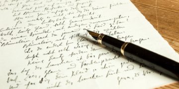 Werden zum Beispiel Buchstaben am Satzanfang besonders groß geschrieben, deutet dies auf Eitelkeit hin. (Bild: Andreas Gruhl/fotolia.com)