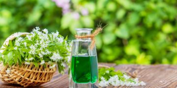 Selbstgemachter Waldmeistersirup eignet sich wunderbar, um Getränke aller Art zu verfeinern. (Bild: fotoknips/fotolia.com)