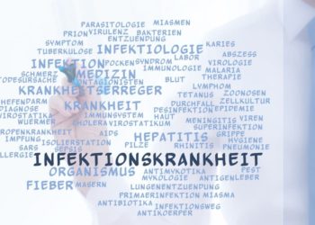 Wortwolke Infektionskrankheit