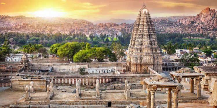 Virupaksha-Tempel im indischen Hampi