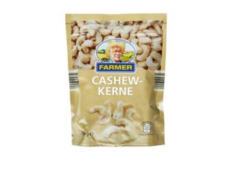 Großaufnahme Farmer-Cashewkerne