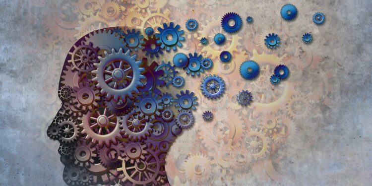 The gears leave a mechanical brain