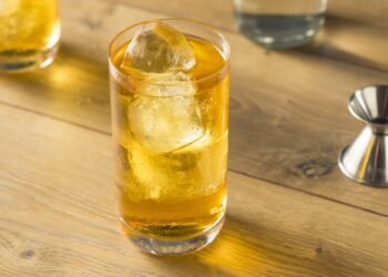 Vodka mit Energydrink gemischt.