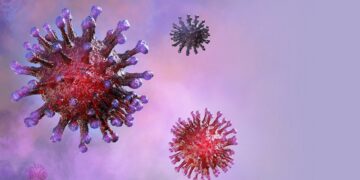 Bild des Coronavirus.