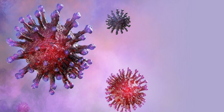 Bild des Coronavirus.