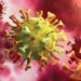 3D-Illustration von Coronavirus-Mutationen