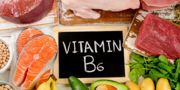 Lebensmittel mit Vitamin B6.