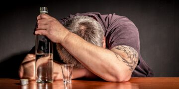 Starker Konsum von Alkohol ist mit verschiedenen ernsthaften gesundheitlichen Problemen verbunden. Gehören Nierenschmerzen, Nierensteine und Niereninfektionen auch dazu? (Bild: Rainer Fuhrmann/stock.adobe.com)