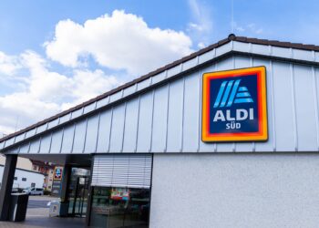 Foto einer Aldi-Süd-Filiale in Nürnberg.