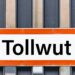 Schild mit der Aufschrift Tollwut