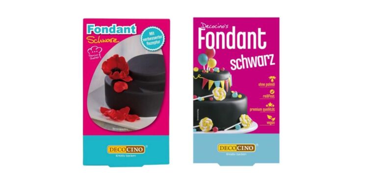 Produktabbildung „Decocino Fondant schwarz“der DECKOBACK GmbH