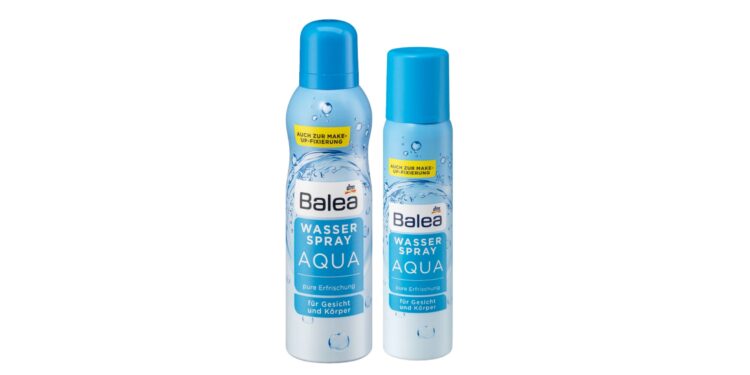 Produktabbildung „Balea Wasserspray AQUA“