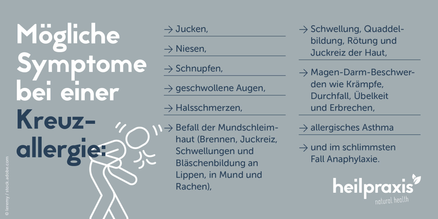 Kreuzallergie Beschreibung, Symptome und Therapie Heilpraxis