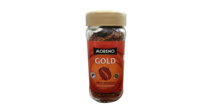 Produktabbildung "Moreno Gold 100 % Arabica Löslicher Bohnenkaffee"