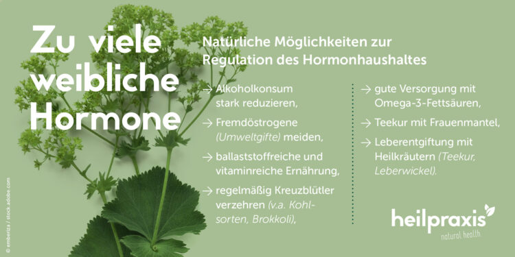 Übersicht natürlicher Möglichkeiten zur Regulation des Hormonhaushalts