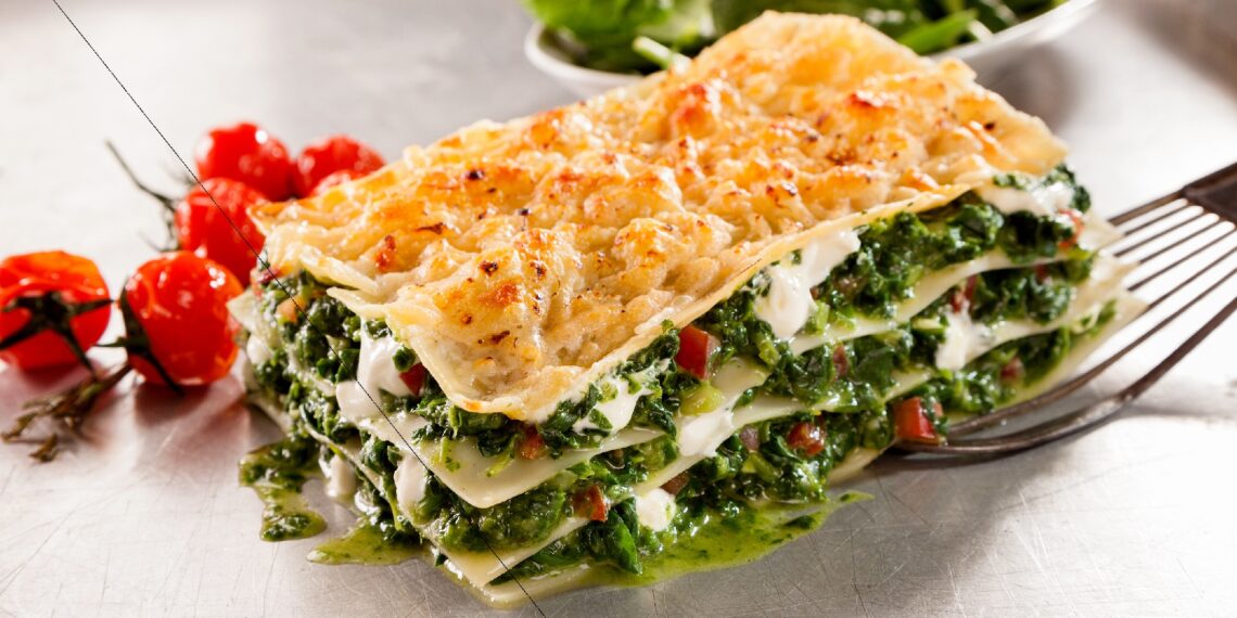 Vegetarische Spinat-Pilz-Lasagne – Heilpraxis