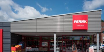 Eingang zu einem Penny-Markt