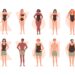 Eine Illustration von Menschen mit unterschiedlichen Körperformen