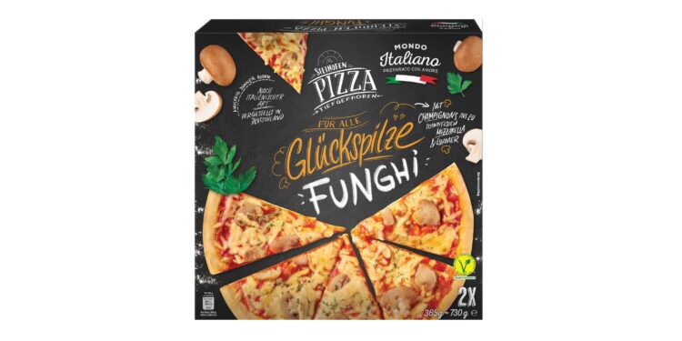 Produktabbildung "Mondo Italiano Steinofenpizza Funghi"