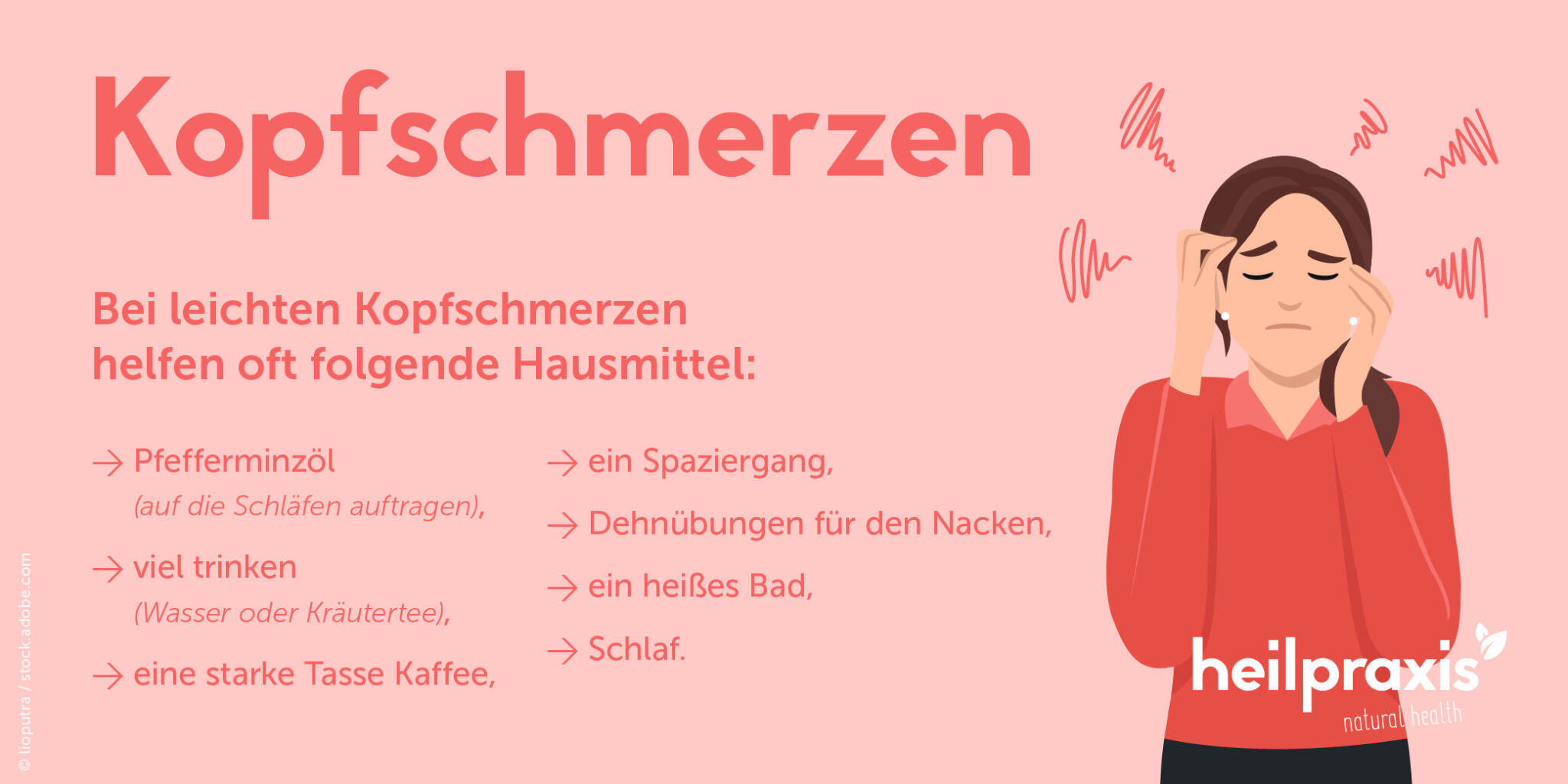 Kopfschmerzen: Ursachen und Behandlung – Heilpraxis